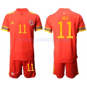 Barn Fotballdrakter Wales Gareth Bale 11 Hjemme Euro 2020 Kortermet